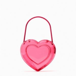 zara heart shaped bag
